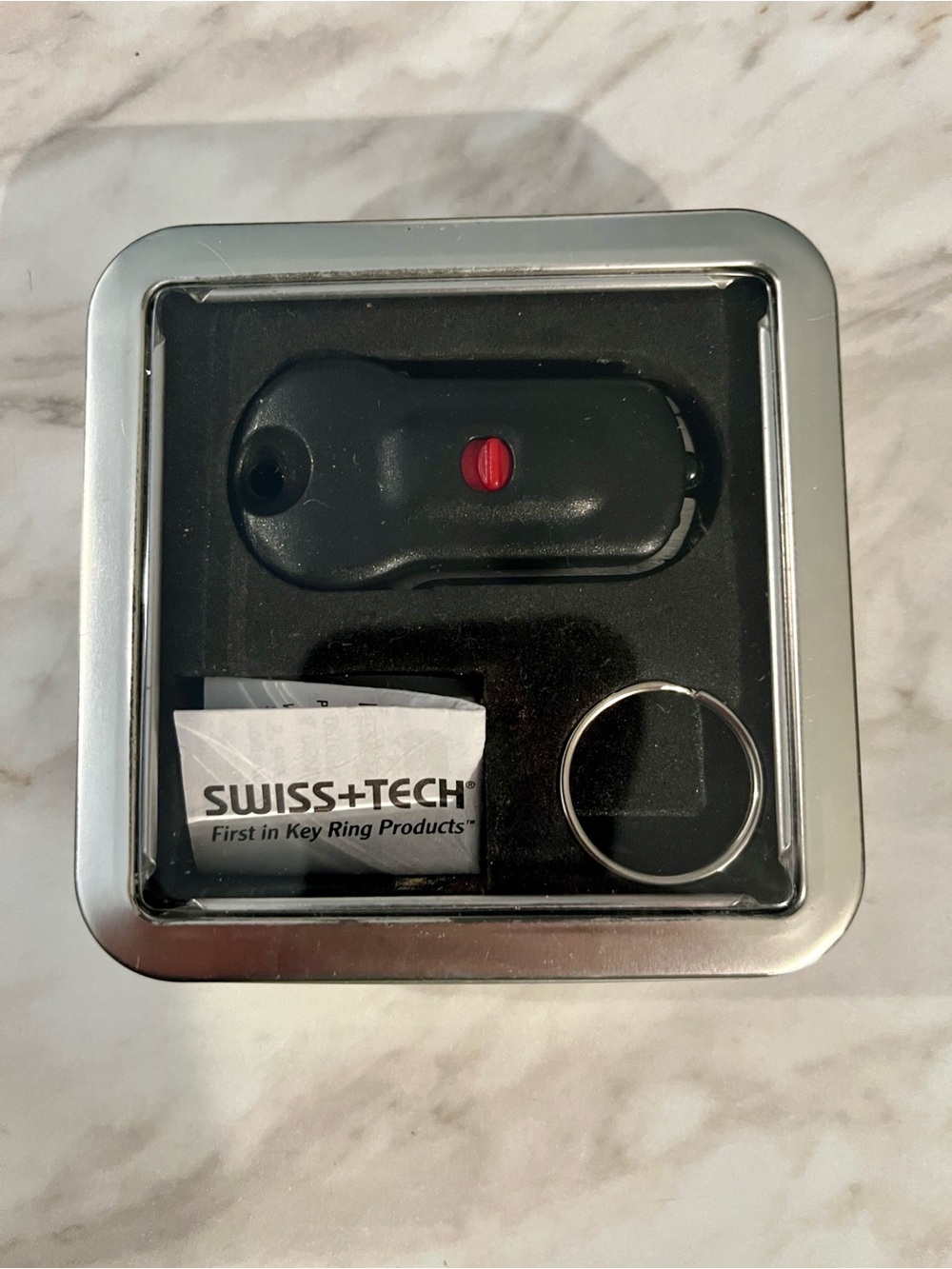 Swiss Tech Micro-Pro 9-in-1 Key Ring Tool Set